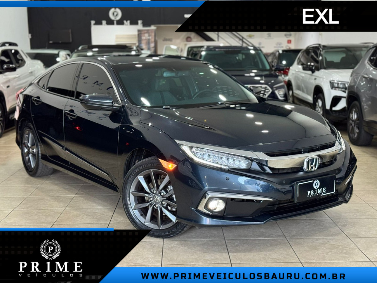 Civic 2.0 16V 4P EXL FLEX  AUTOMÁTICO CVT